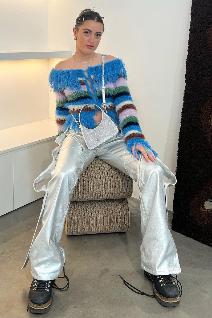 @elsiematilda in House of Sunny Mini Metallic Icon - Chrome