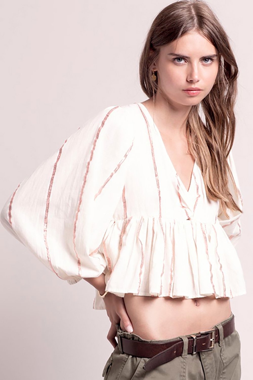 Deby Debo Wisky Long Sleeve Top