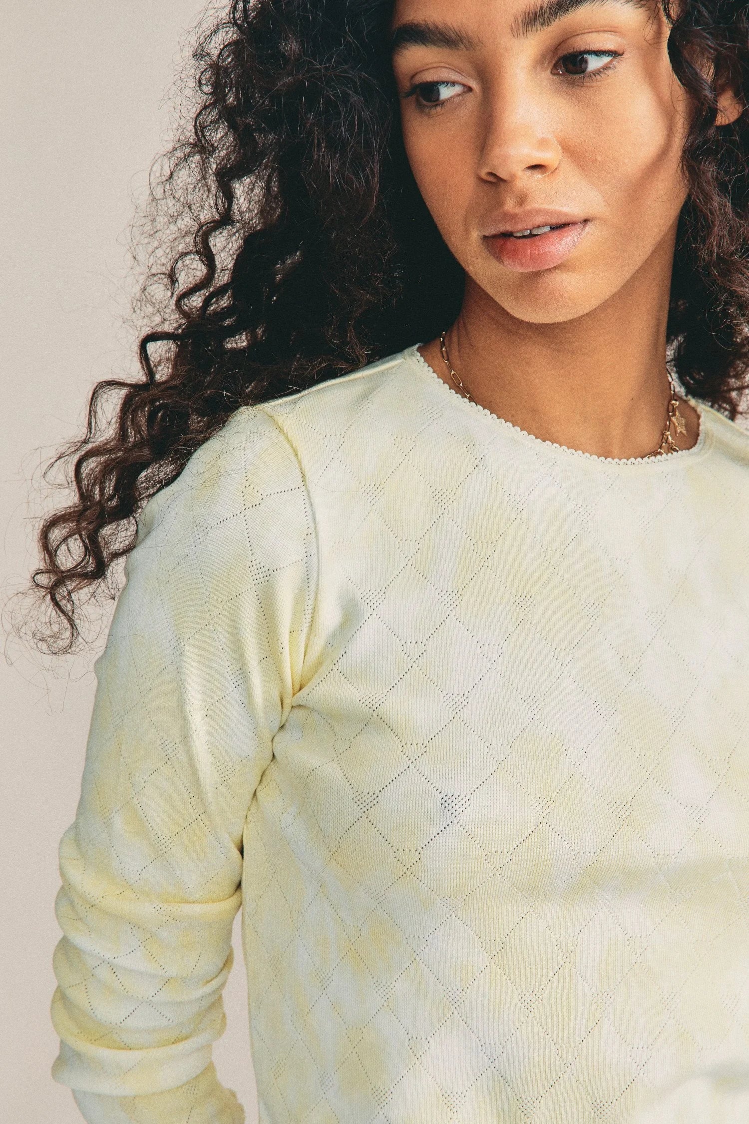 LoveShackFancy Yulia Top - Rise And Shine Hand Dye