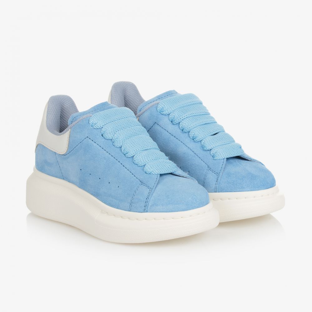 Alexander McQueen Oversized Sneaker in Powder Blue
