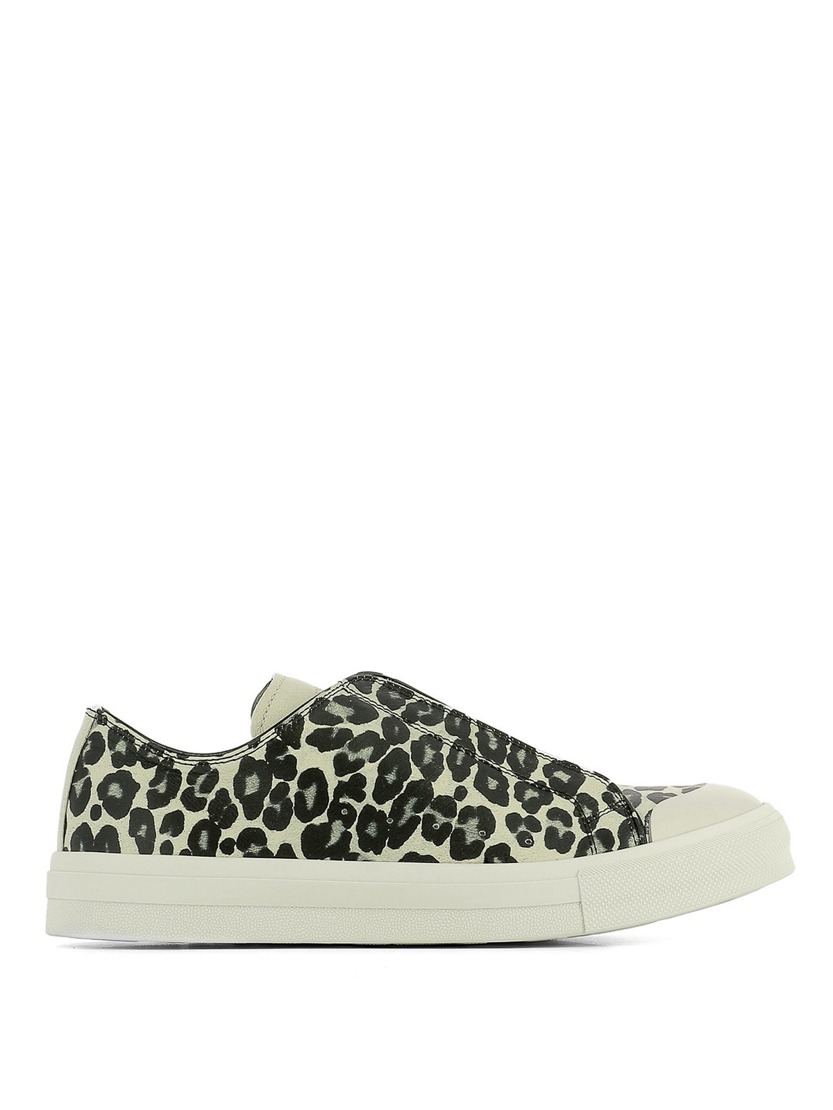 Alexander Mcqueen Printed leather low top sneakers