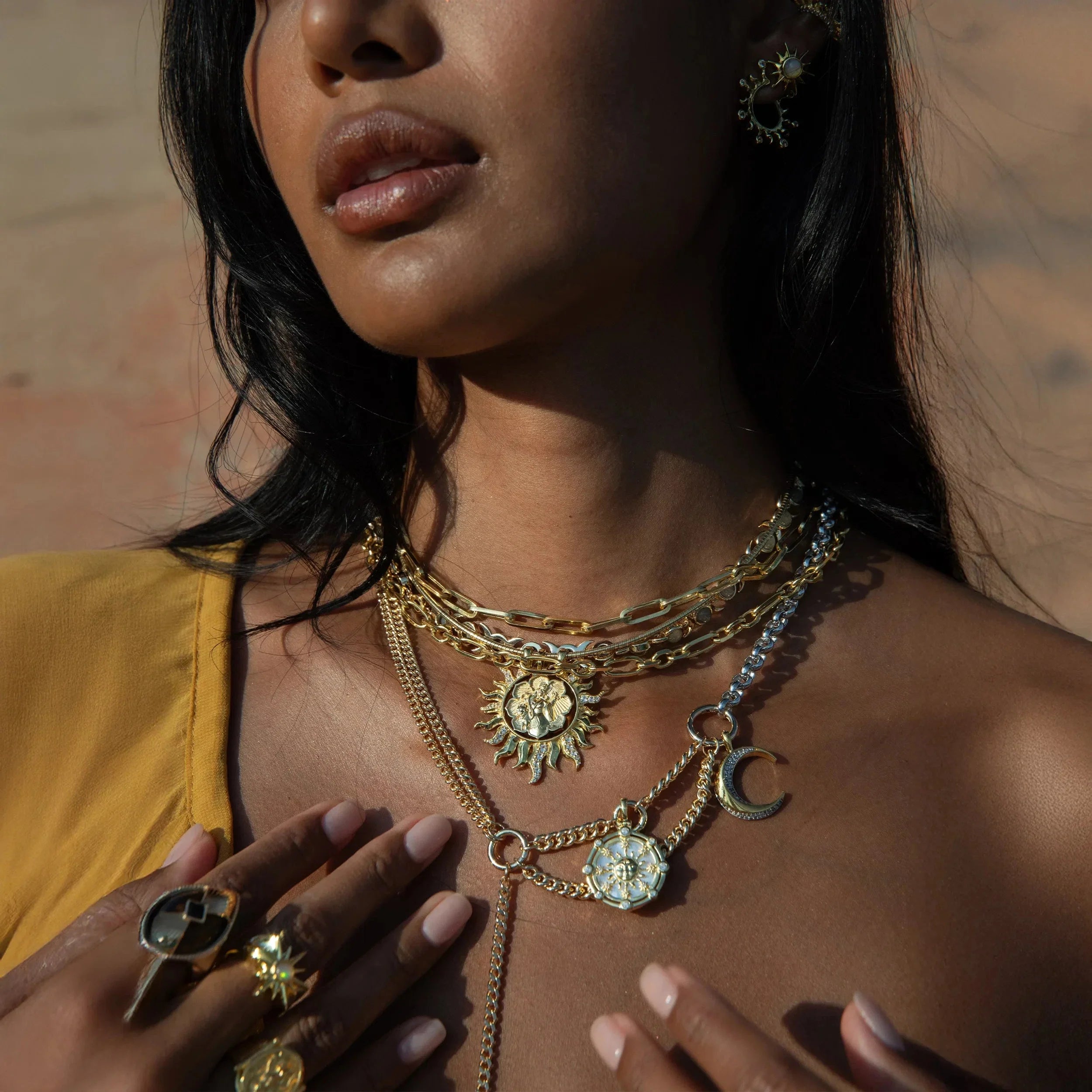 Awe Inspired Necklaces Amaterasu Necklace