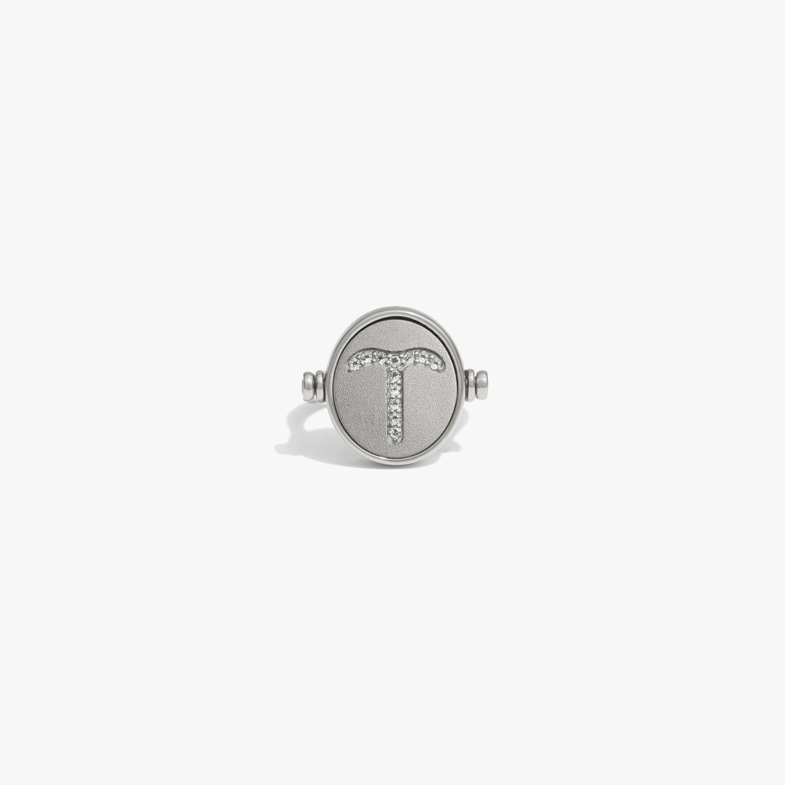 Awe Inspired Rings 925 Sterling Silver / Aries / 5 Special Offer Zodiac Element Flip Ring