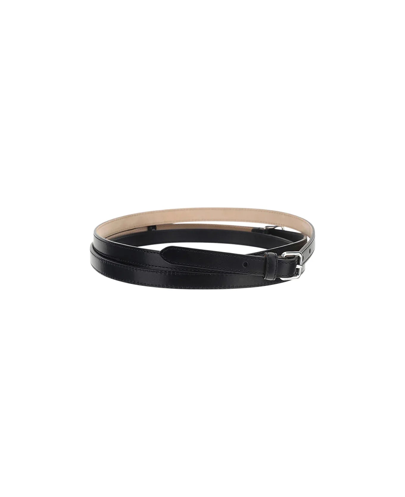 Alexander McQueen Double Thin Belt (85 cm)