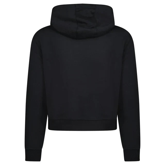 Burberry Women’s Talley Check Hoodie Black