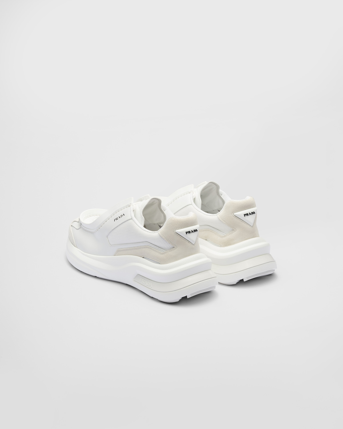 Prada Systeme Brushed Leather