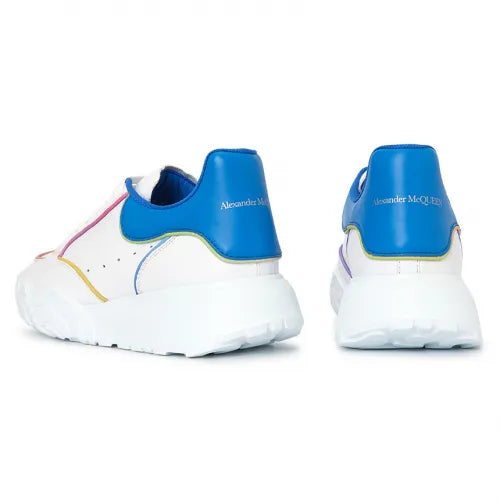 Alexander McQueen Oversized Court Trainer 'White Lake Blue'