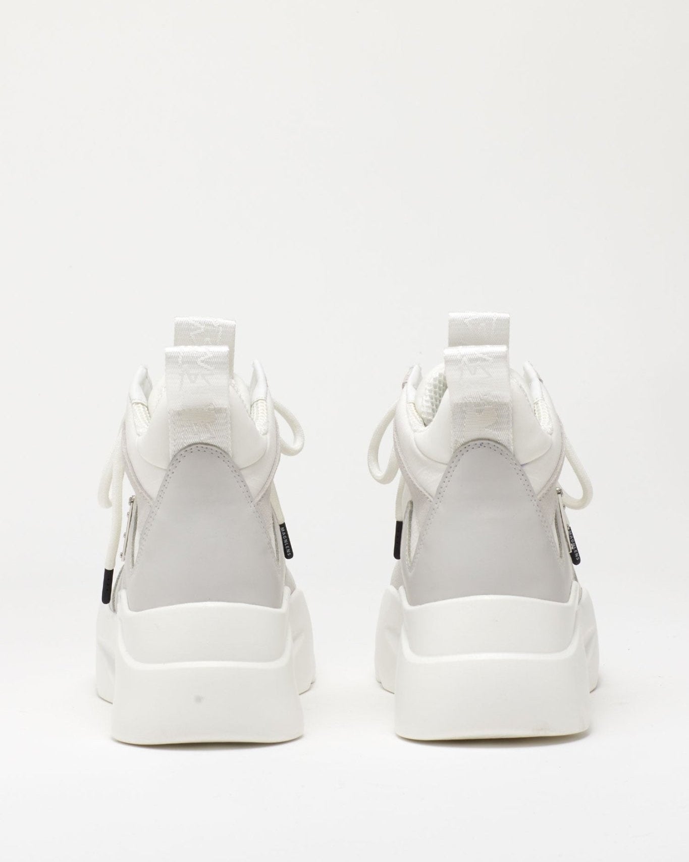 High Top Lace Up Sneakers - Magnlens