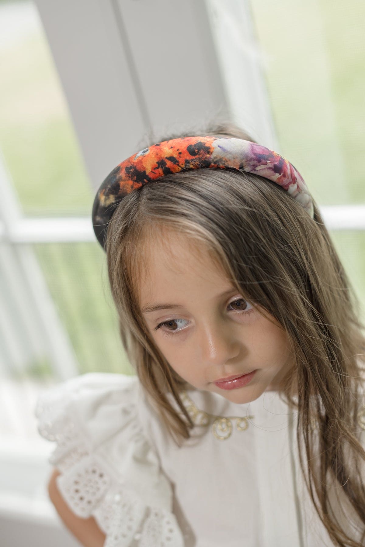Alexis Foliage Print Headband - Petite Maison Kids