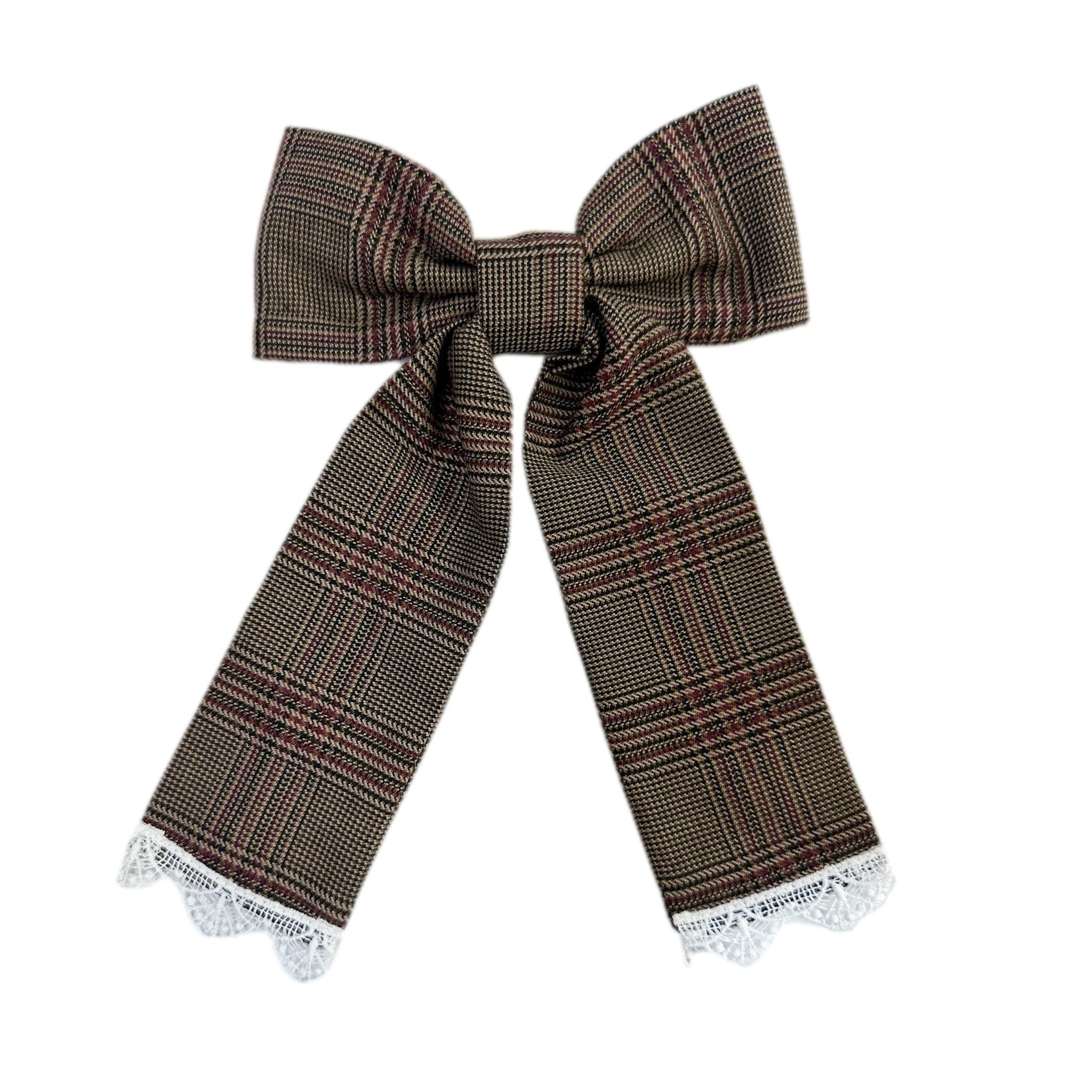 Blair Estate Tweed Hair Bow - Petite Maison Kids