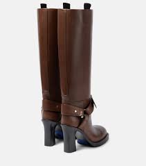 Burberry Stirrup High Boot In Brown