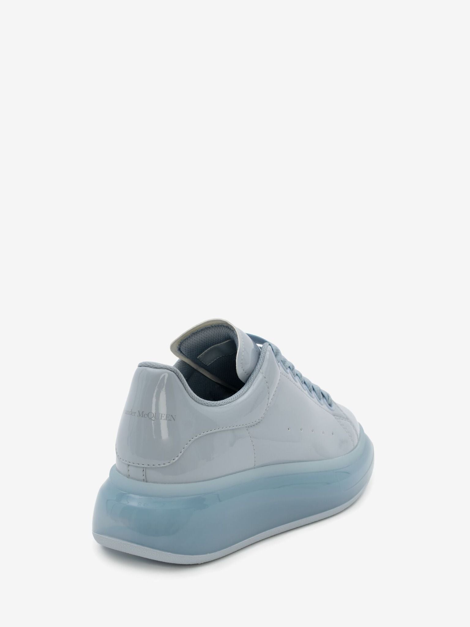 Alexander McQueen Oversized Transparent Sole Sneaker in Light Blue