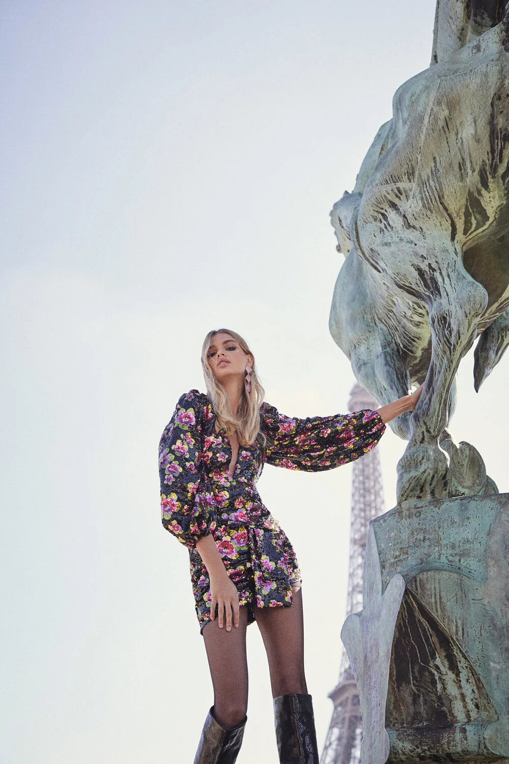 For Love & Lemons Morrison Mini Dress