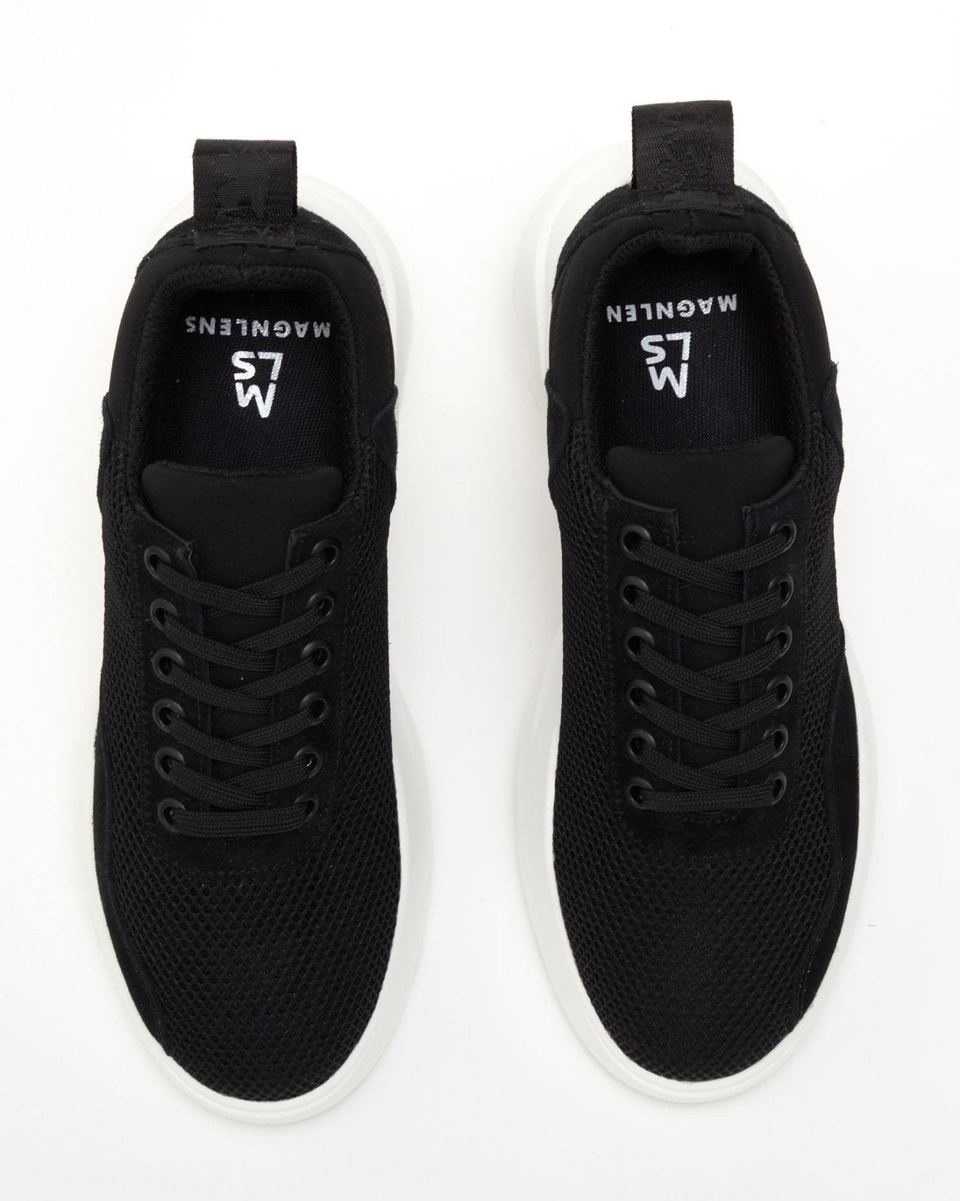 Low Top Lace Up Sneakers - Magnlens