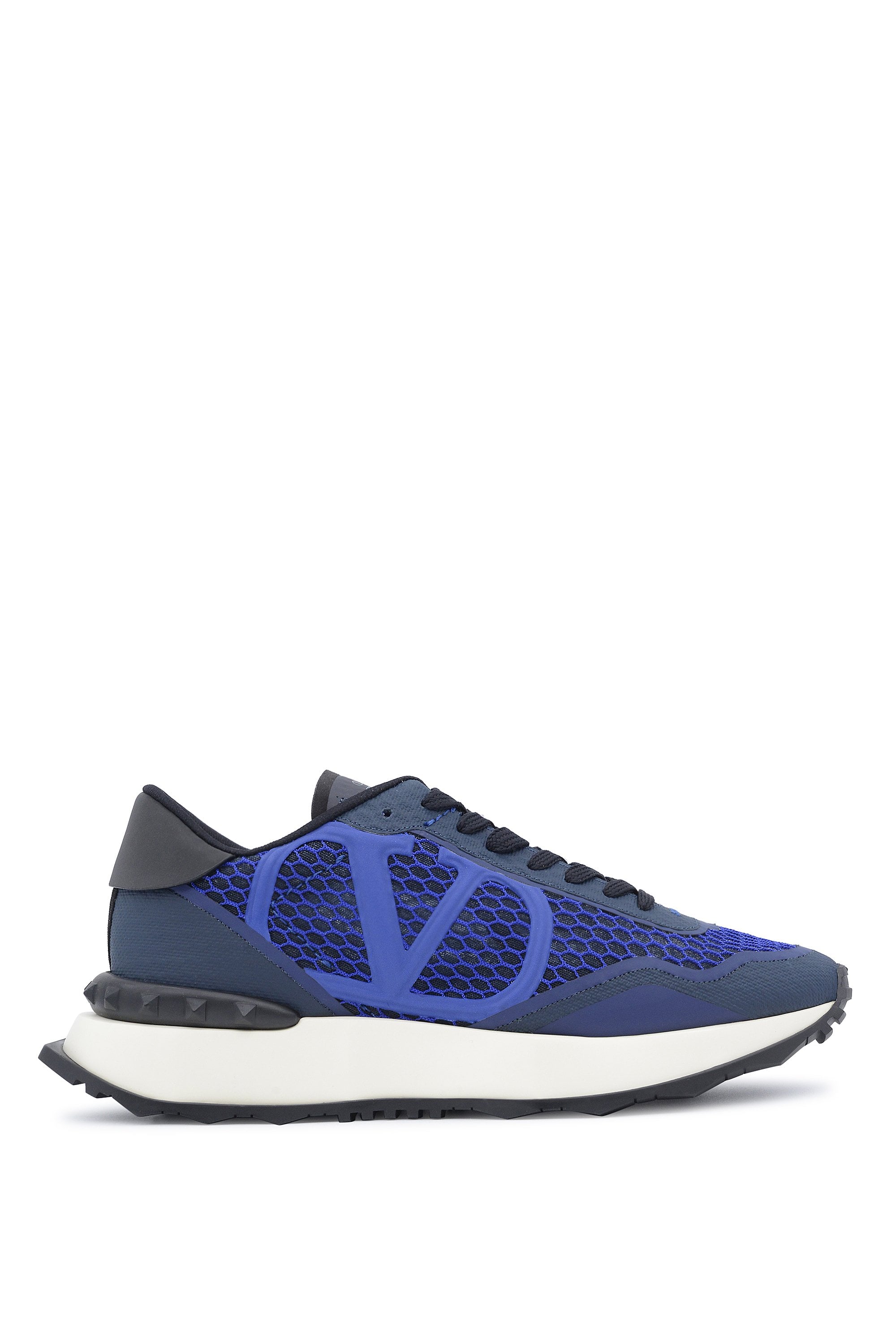 Valentino Blue VLogo Netrunner Chunky Low Top Sneakers