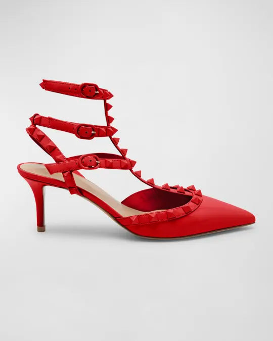 VALENTINO GARAVANI Rockstud Ankle Strap Pump