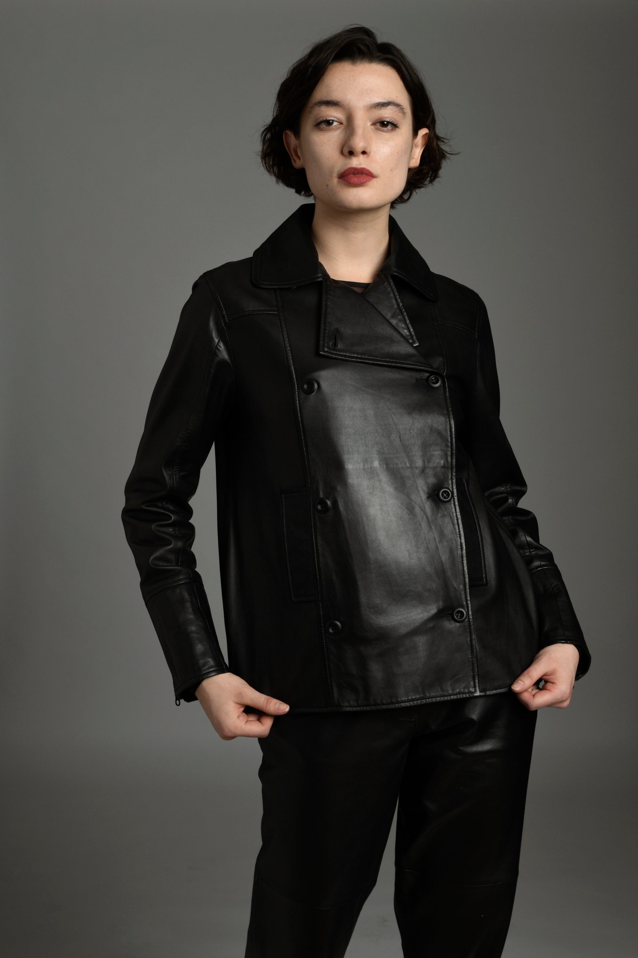 Giacca Lusso Peacoat Black