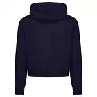 Burberry Women's Talley Check Hoodie Navy
