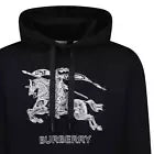 Burberry Hoodie in cotton with Equestrian Knight embroidery