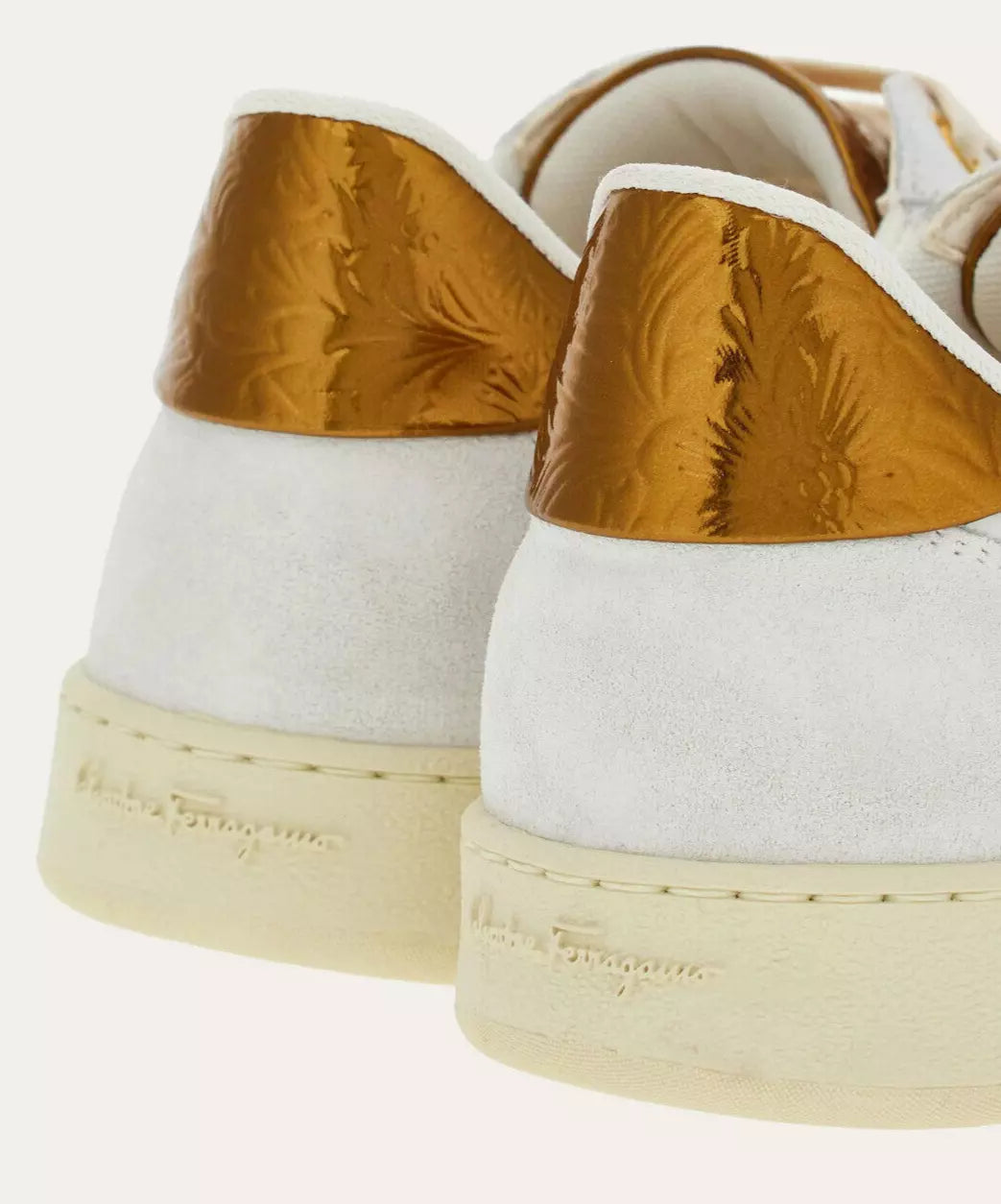 Ferragamo Achille 2 Leather Sneakers