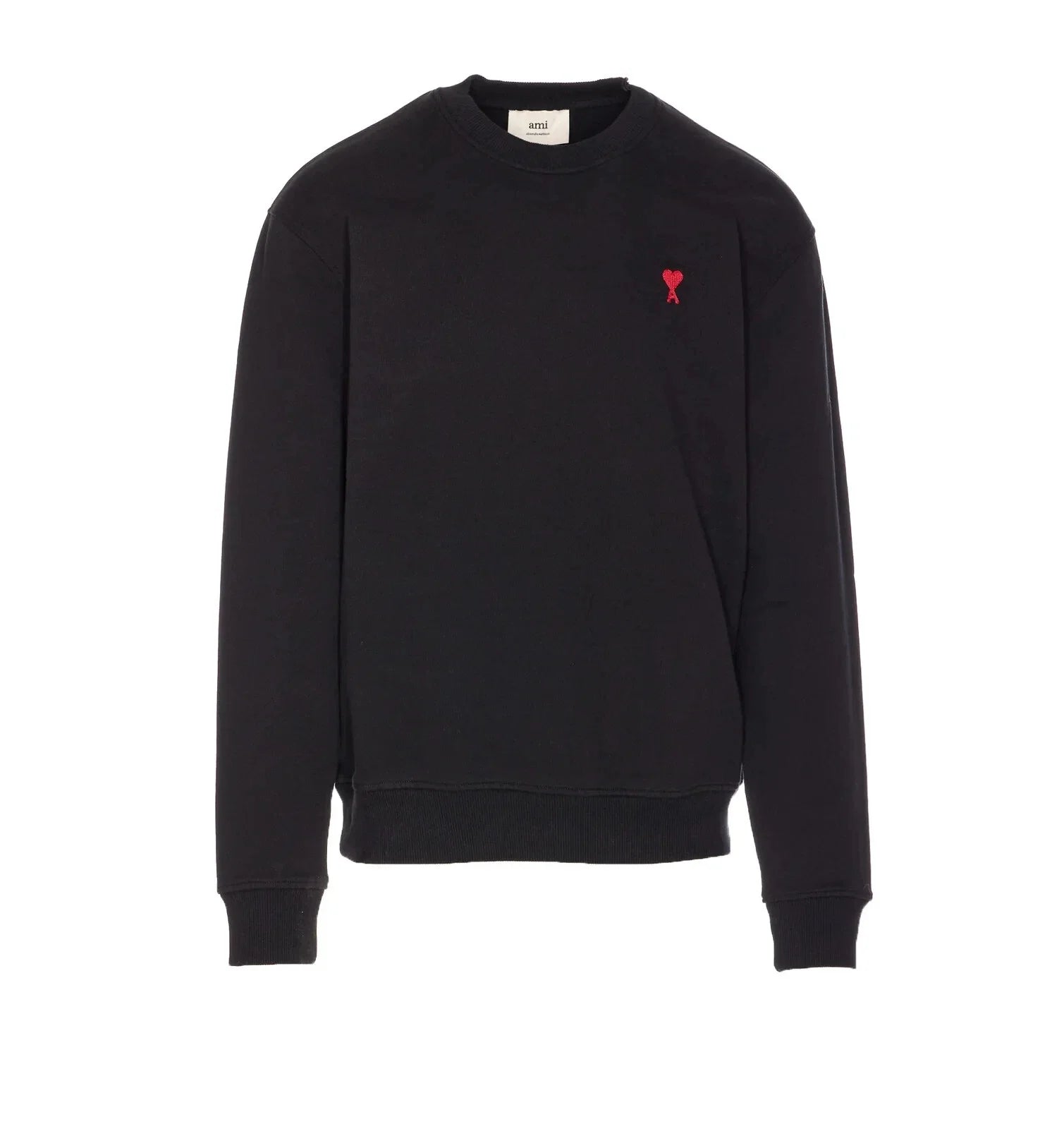 Ami Paris Long Sleeve T-Shirt in Black - BN (No Tags)