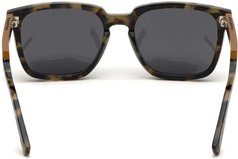 Ermenegildo Zegna Havana Tortoise Sunglasses