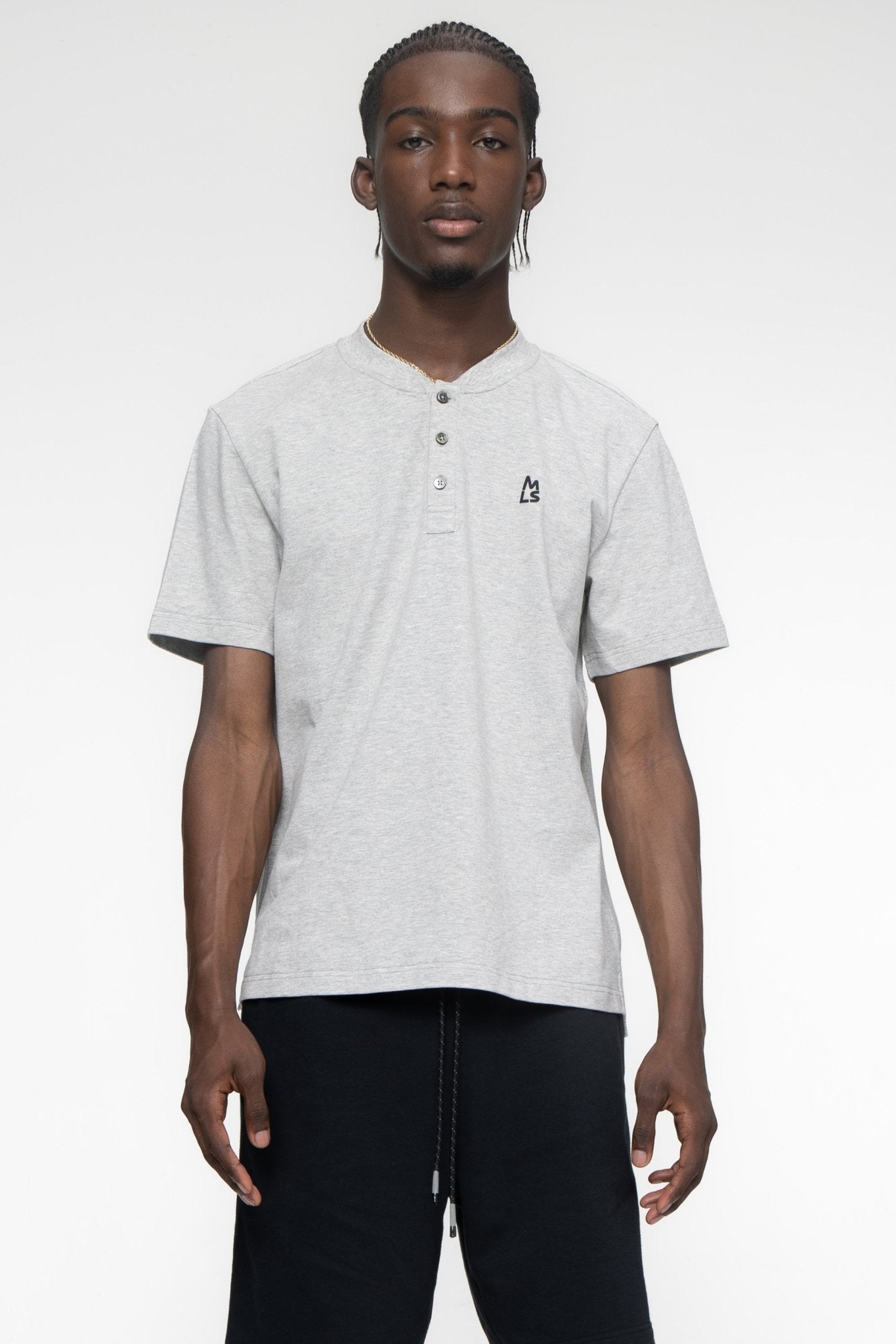 Short Sleeve Henley Shirt - Magnlens