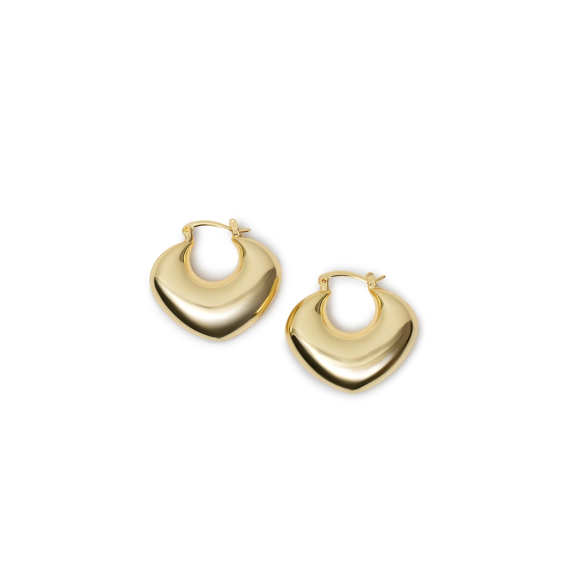 THE PUFFY HANGING HOOPS - The M Jewelers