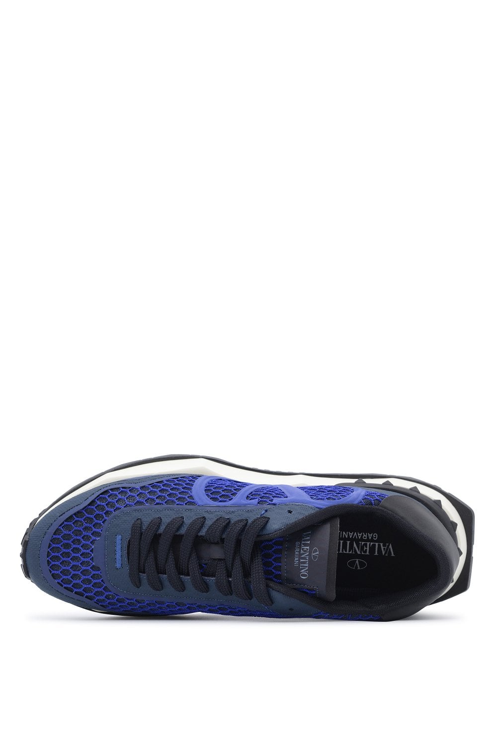 Valentino Blue VLogo Netrunner Chunky Low Top Sneakers