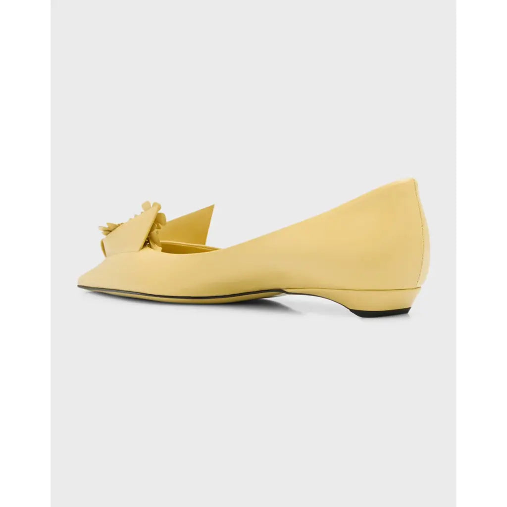 Prada Leather ballet flats